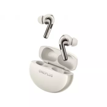 Cuffie wireless Bluetooth OnePlus Buds Pro 3, bianco