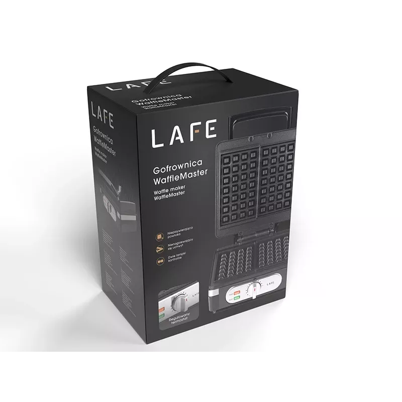 Macchina per waffle LAFE WaffleMaster GFB-003 1400W con piastre antiaderenti