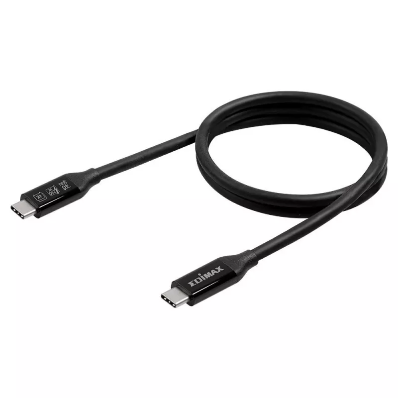 Edimax UC4 1 m 40 Gbit/s nero