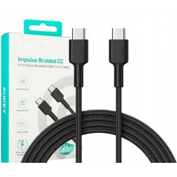 Cavo USB-C Aukey CB-CD45 0,9 m – USB Type-C a USB-A, supporto Quick Charge