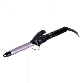 Arricciacapelli BABYLISS Pro 180 19mm – cilindro 19 mm, 150–180 °C, 10 livelli di calore, cavo con giunto girevole, rosa/nero
