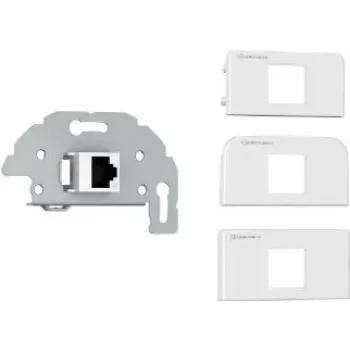 Kindermann 7456000526 RJ-45 grigio - bianco presa (7456000526)