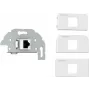 Kindermann 7456000526 RJ-45 grigio - bianco presa (7456000526)
