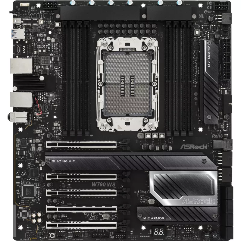 Scheda madre ASRock W790 WS R2.0 Intel W790 LGA 4677 Extended ATX