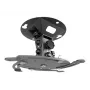 Supporto a soffitto per proiettore EDBAK PMV400 – montaggio a soffitto, carico max 30 kg, nero, 240×143×240 mm