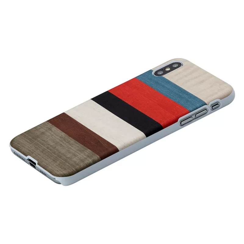 Custodia per smartphone man and wood per iPhone X/XS — Corallina White