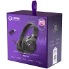 Lorgar Noah 702 (LRG-GHS702) cuffie gaming wireless, Bluetooth 5.3, ricevitore USB, AUX da 3,5 mm, driver da 40 mm, 1000 mAh, RGB, nere