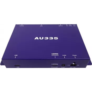 Lettore multimediale digitale BrightSign AU335 blu 100 Mbit/s Ethernet Dolby Atmos