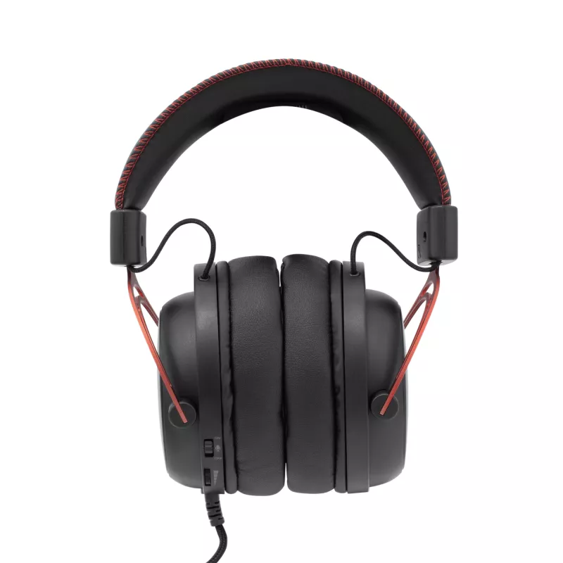 Cuffie White Shark GH-2341 Gorilla nero/rosso