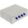 DeLOCK 87589 commutatore seriale manuale RS-232 a 4 porte