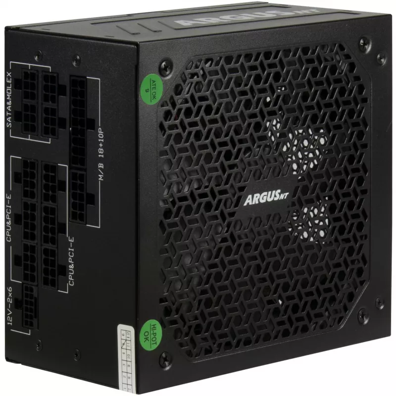 Intertech Inter-Tech ArgusNT HA-1000BA4 1000W 80+Gold ATX3.1 (1000W), alimentatore per PC