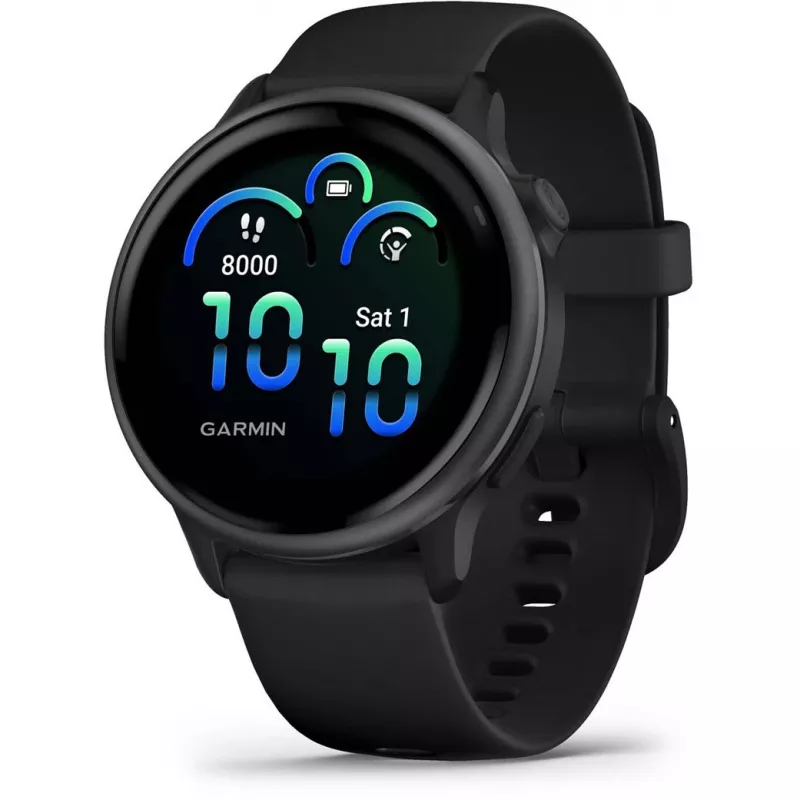 Garmin vívoactive 6 3,05 cm (1,2) AMOLED 42 mm digitale 390 x 390 pixel touchscreen nero Wi-Fi GPS (satellitare)