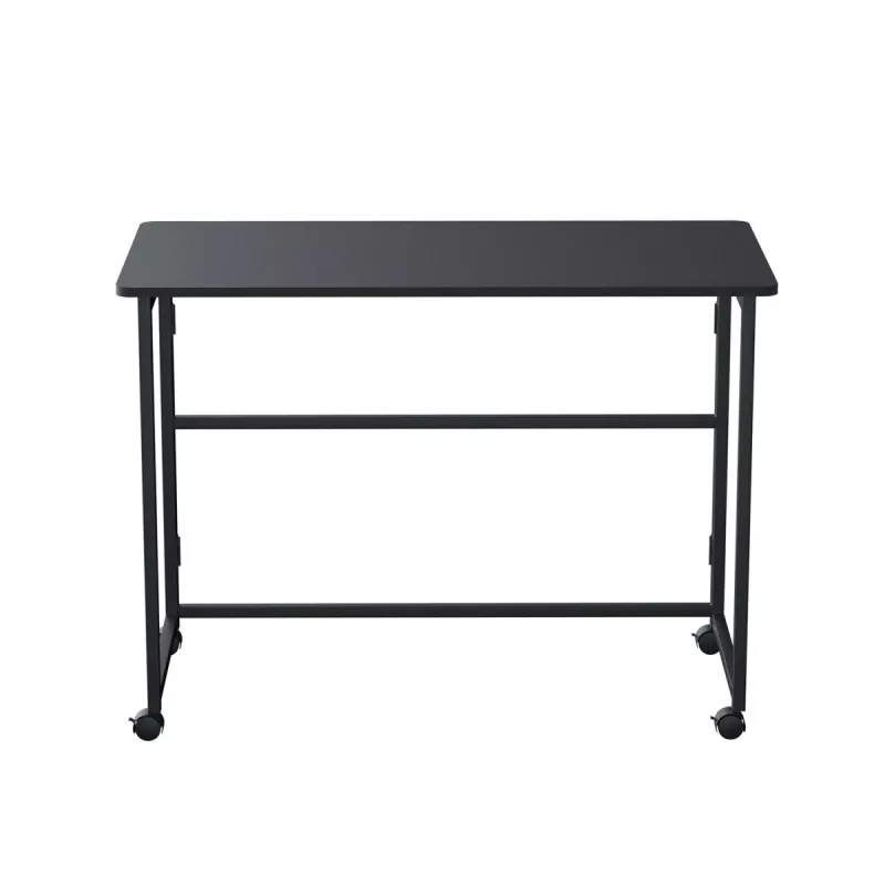 Tavolo pieghevole Maclean, nero, mobile, 100 x 50 cm, max. 50 kg MC-1250 B