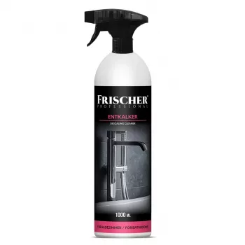 Anticalcare bagno FRISCHER FR00232_1000 liquido rimuovi calcare e depositi per superfici sanitarie, 1 litro flacone spray