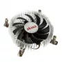 Akasa AK-CC7129BP01 dissipatore CPU a basso profilo, 75 mm, LGA775/LGA1156/LGA1155/LGA1150, alluminio