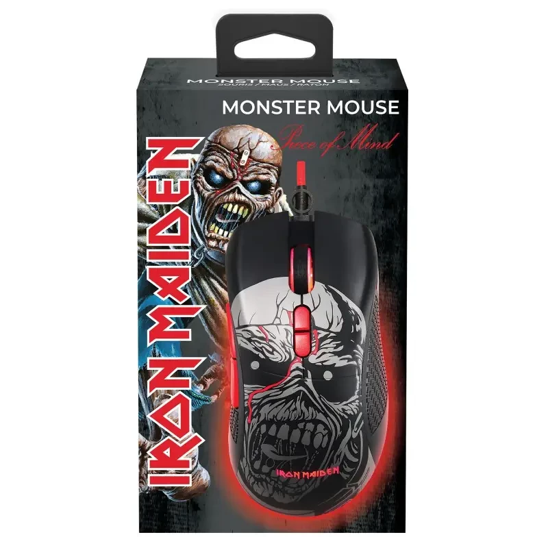 Mouse da gaming Subsonic Iron Maiden Piece Of Mind USB