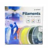 Filamento per stampa 3D Gembird ABS 1,75 mm giallo 1 kg