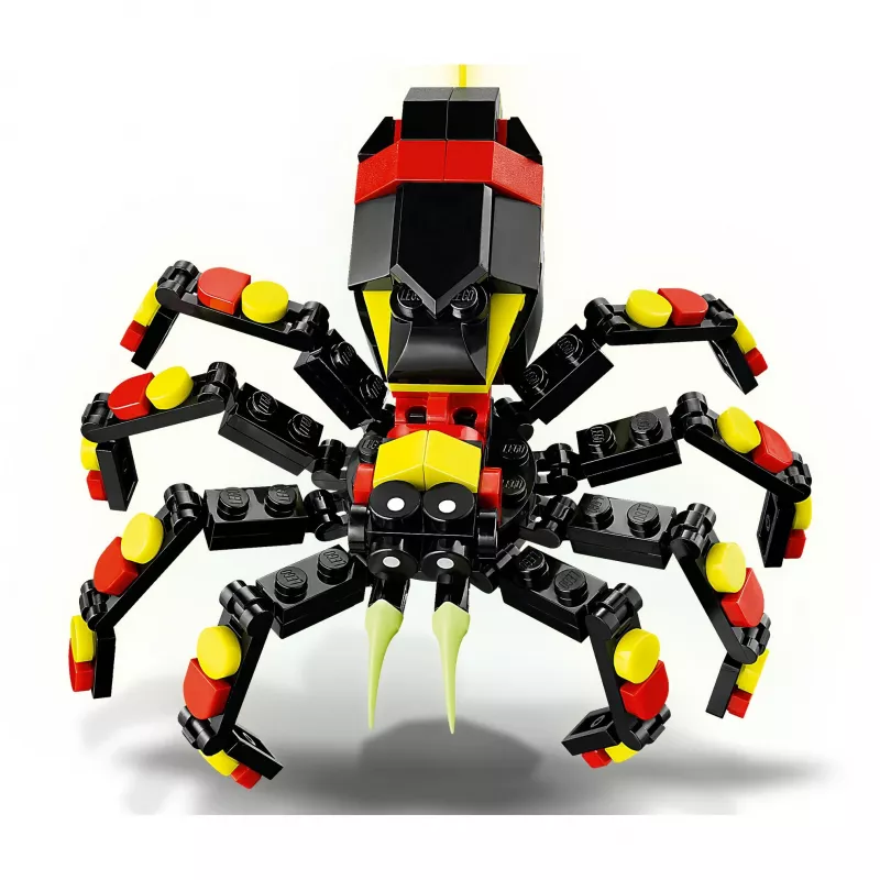 LEGO Creator 3-in-1 modello ragno da costruire 31159 — 153 pezzi, età 7+, 110×150×50 mm