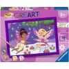 Set di pittura Ravensburger CreArt – Feenfreunde (set di pittura per bambini)