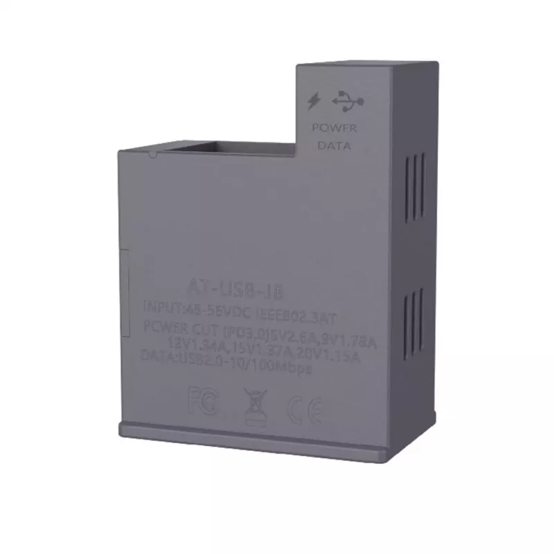 Extralink AT-USBC-JB-V3 | Convertitore PoE per USB-C | 25 W, 10/100 Mbps