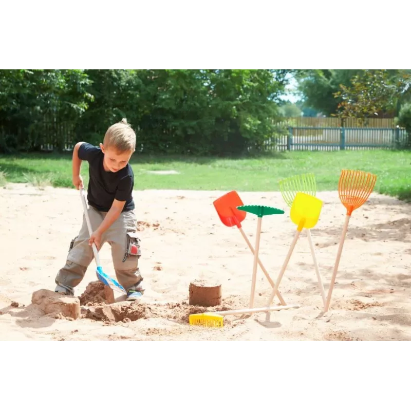Utensili da giardino Lena 60 cm multicolore per età 3+