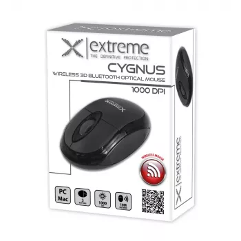 Mouse ottico Bluetooth wireless 3D Cyngus nero