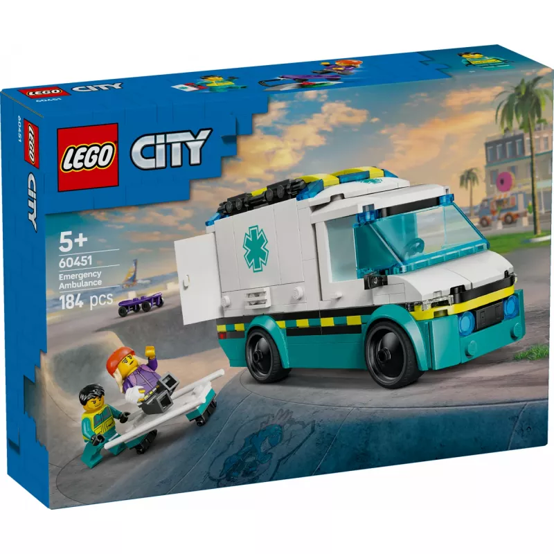 LEGO CITY 60451 Ambulanza