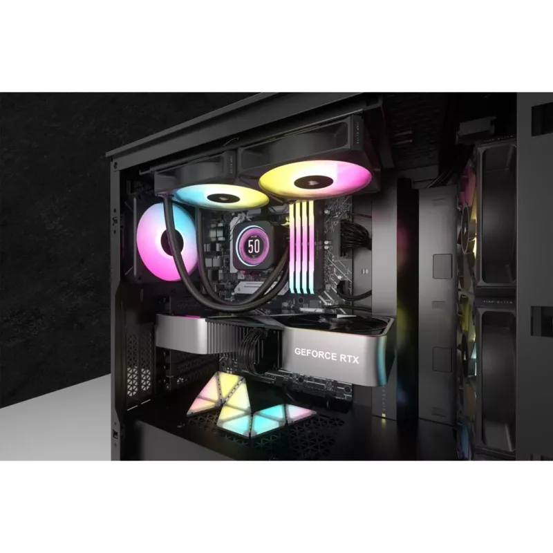 Corsair CW-9060074-WW sistema di raffreddamento per computer dissipatore liquido all-in-one 12 cm nero 1 pezzo