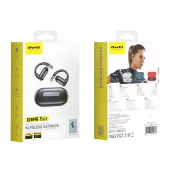 Cuffie Bluetooth 5.4 T93 OWS bianche