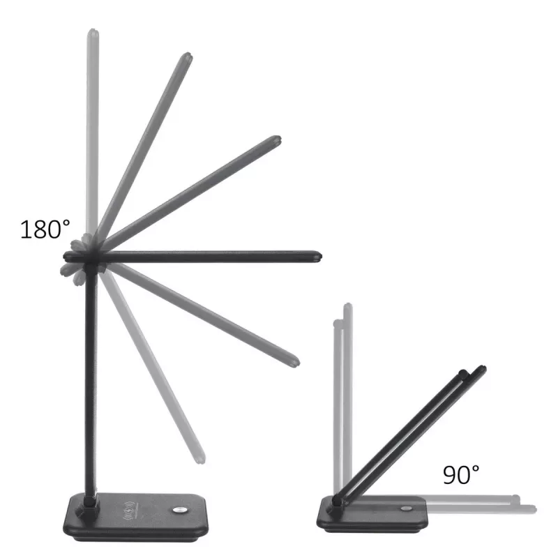 Lampada da scrivania LED 9W caricabatterie Qi Maclean MCE616B