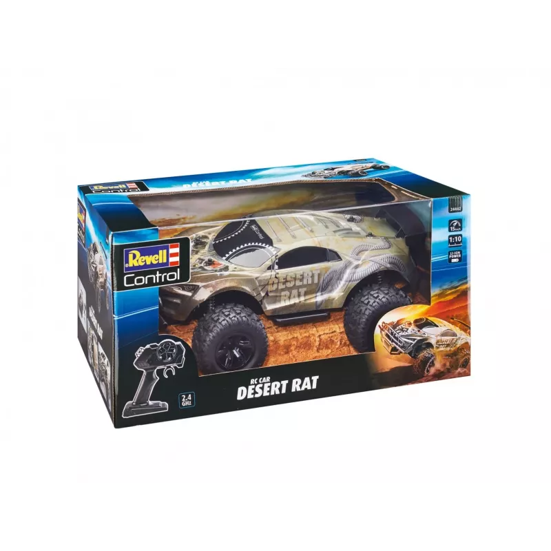 Auto RC REVELL Desert Rat (modello 24442) – fuoristrada radiocomandato grigio-nero