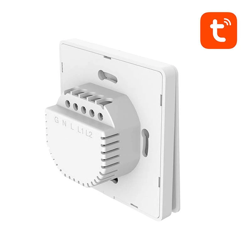 Interruttore luce smart Gosund | nitebird SW9 WiFi Tuya telecomando, interruttore Wi‑Fi a bilanciere singolo
