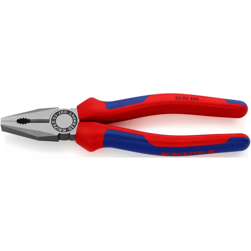 Knipex Pinza universale, impugnature bicomponente, 200 mm