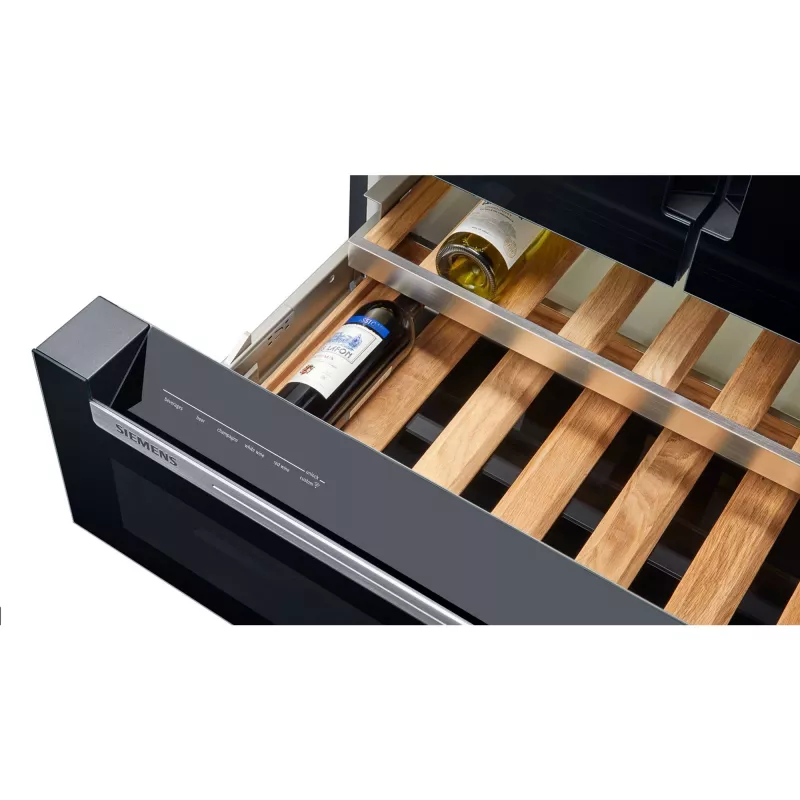Frigorifero side-by-side Siemens KF96RSBEA a libera installazione 572 L nero