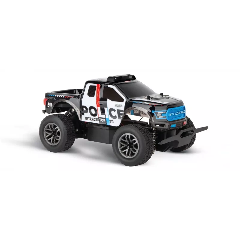 Auto radiocomandata CARRERA Ford F-150 Raptor Police modello RC 2,4-GHz