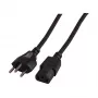 EFB-Elektronik Cavo di rete tipo svizzero 12 - C13 180°, nero, 2,0 m, 3 x 0,75 mm² Produttore: EFB Elektronik (EK537.2V3)