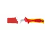 Wiha 246 78 SB 36053 spelacavi, rosso, giallo, acciaio inox
