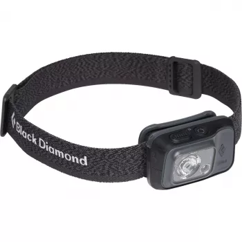 Lampada frontale Black Diamond Cosmo 350-R, 350 lm, IP67, ricaricabile USB, 1500 mAh, rossa