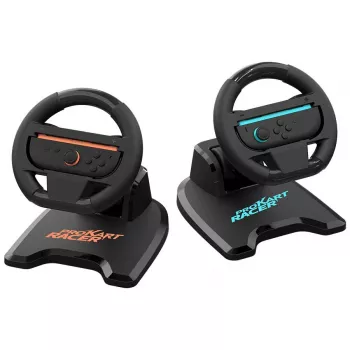 Volante racing SUBSONIC SA5727-2 Pro Kart Racer Duo per Nintendo Switch con supporto dual-controller