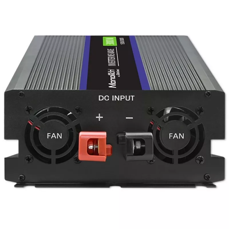 Inverter QOLTEC Monolith 3000 MS Wave, 12V→230V, 1500/3000W, con USB
