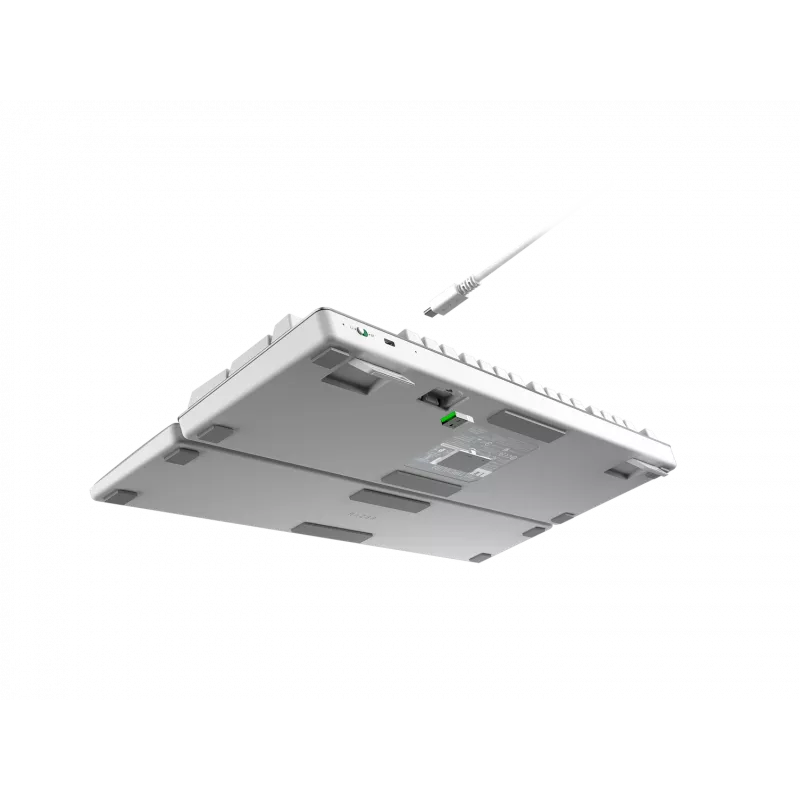 Tastiera Razer Pro Type Ultra ufficio USB RF wireless Bluetooth QWERTY US English argento bianco