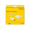 Adattatore DisplayPort 1.2 connettore maschio su VGA connettore femmina DeLOCK 61007