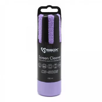 Detergente per schermi Sbox CS-5005U 150 ml viola
