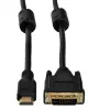 Cavo HDMI-DVI-D Akyga AK-AV-11 (24+1), 1,8 m, nero