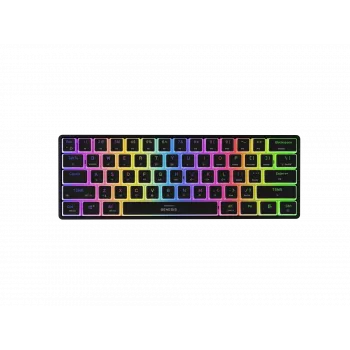 Tastiera gaming genesis THOR 660 G2 — wireless (2,4 GHz, Bluetooth) e con filo, layout compatto