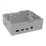 Case in alluminio Akasa per Raspberry Pi 4B con kit termico - argento (A-RA09-M1S)