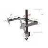 Supporto monitor a due bracci TB-MO2 10-27 pollici 10kg VESA 100x100