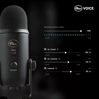 Microfono Blue Microphones Yeti USB Blackout