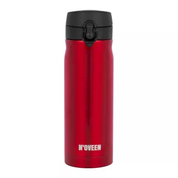 Borraccia termica NOVEEN TB825 400 ml – contenitore isotermico in acciaio inox, rosso