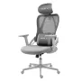 Sedia gaming huzaro Combat 2.7 — sedia gaming ergonomica in tessuto, grigia, schienale in mesh, regolabile in altezza, meccanismo reclinabile, 120 kg max.